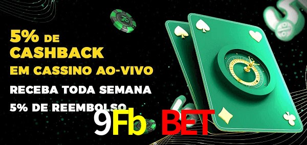 Promoções do cassino ao Vivo 9Fb Bet